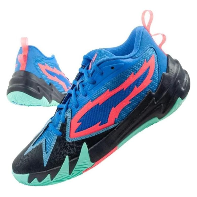 Puma, Mannen, Sneakers, Scoot Zeros Basketball-Sneaker, Blauw, (47)