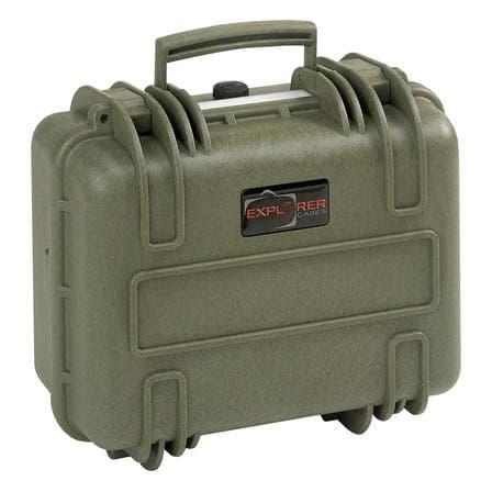 Explorer Cases Buitenkoffer 13.1l (L x B x H) 360 x 304 x 194mm Olijf 3317.G E (Fotokoffer, 13.10 l), Cameratas, Groen