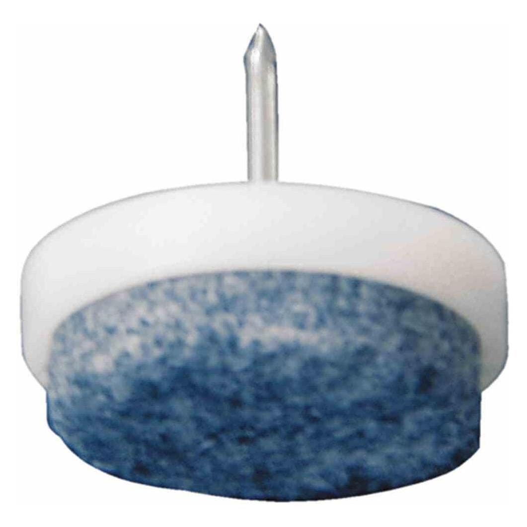 HSI, Meubelglijders + beschermende buffers, SB viltglijders 25mm wit Inhoud: 4 stuks (Vilten glijders, 4 Pcs.)