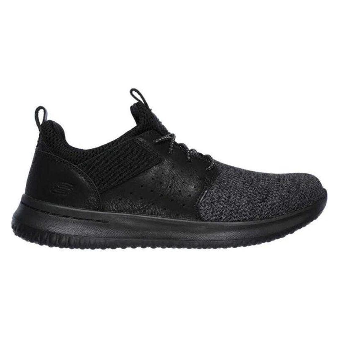Skechers, Mannen, Sneakers, Delson Camben Schuhe, Zwart, (42.5)