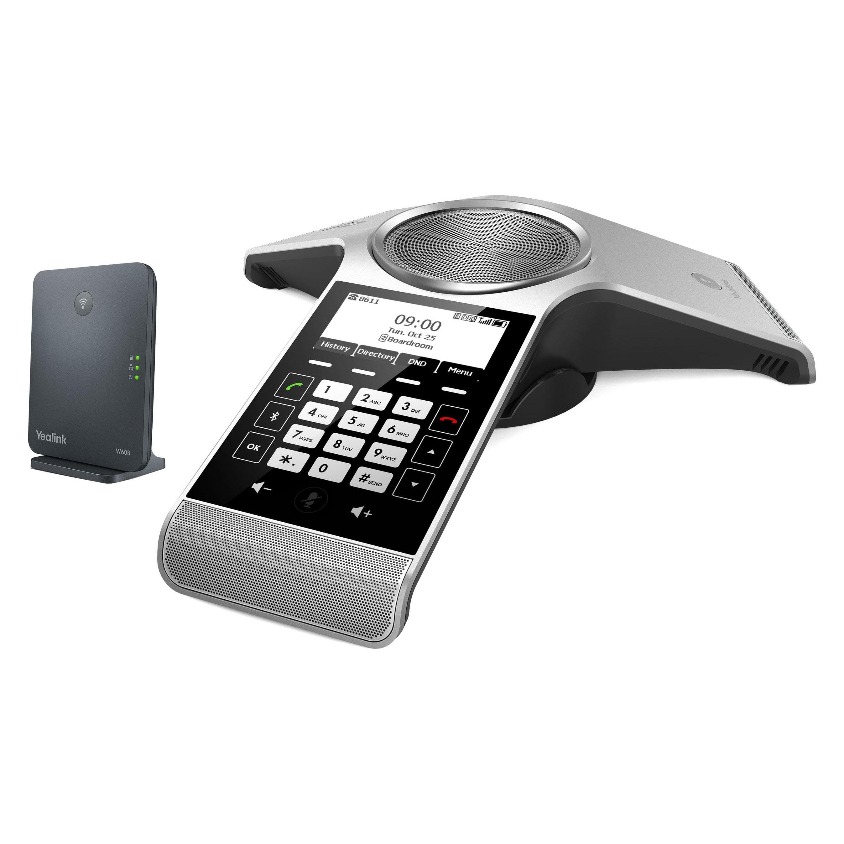 Yealink CP930W-Basis SIP-conferentietelefoon, Telefoon, Zilver