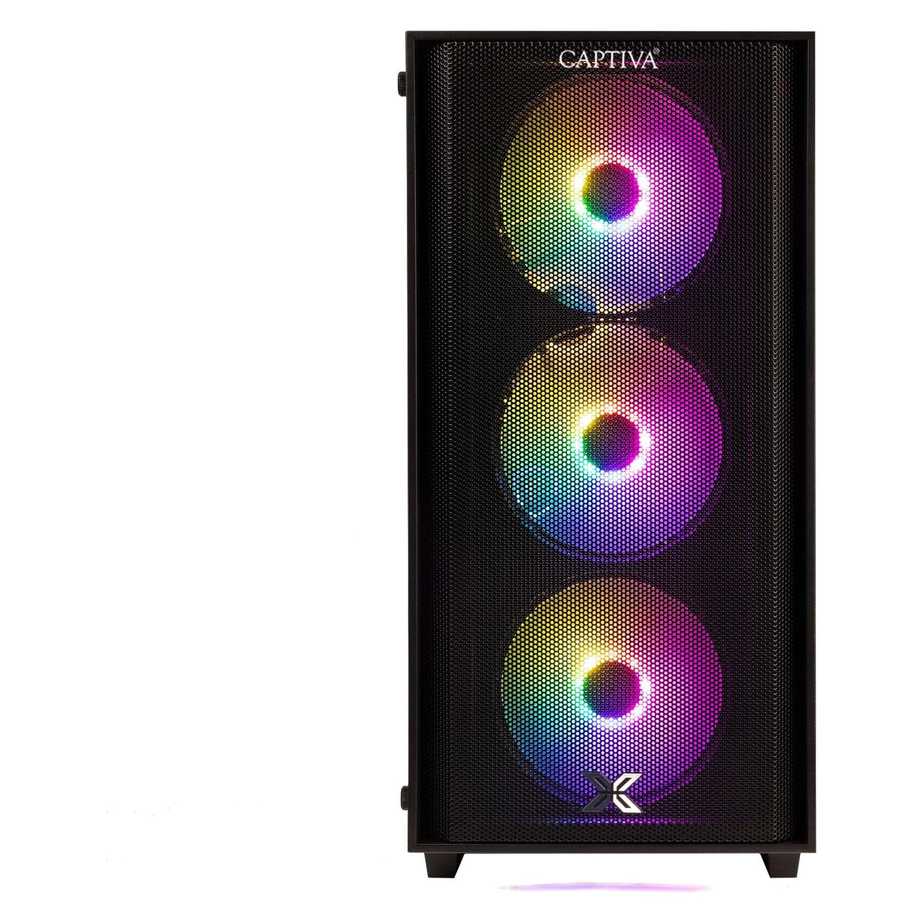 Captiva Entry Gaming I10-3114 (1000 GB, 32 GB, GeForce RTX 5060), PC, Schwarz