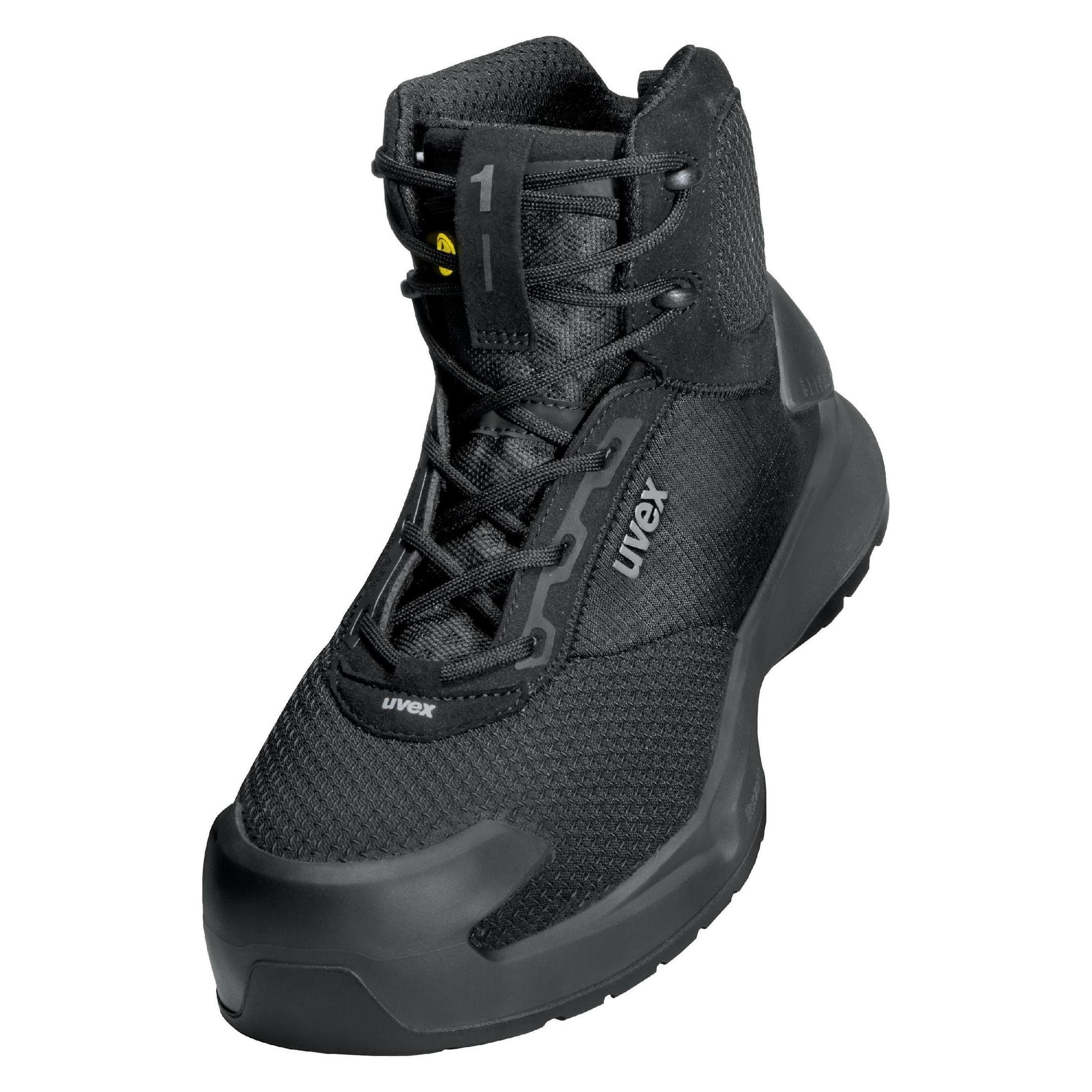 Uvex, Werkschoenen, 1 x-craft laars S1 PL 68011 zwart wijdte 10 maat 39 (S1P, 39)
