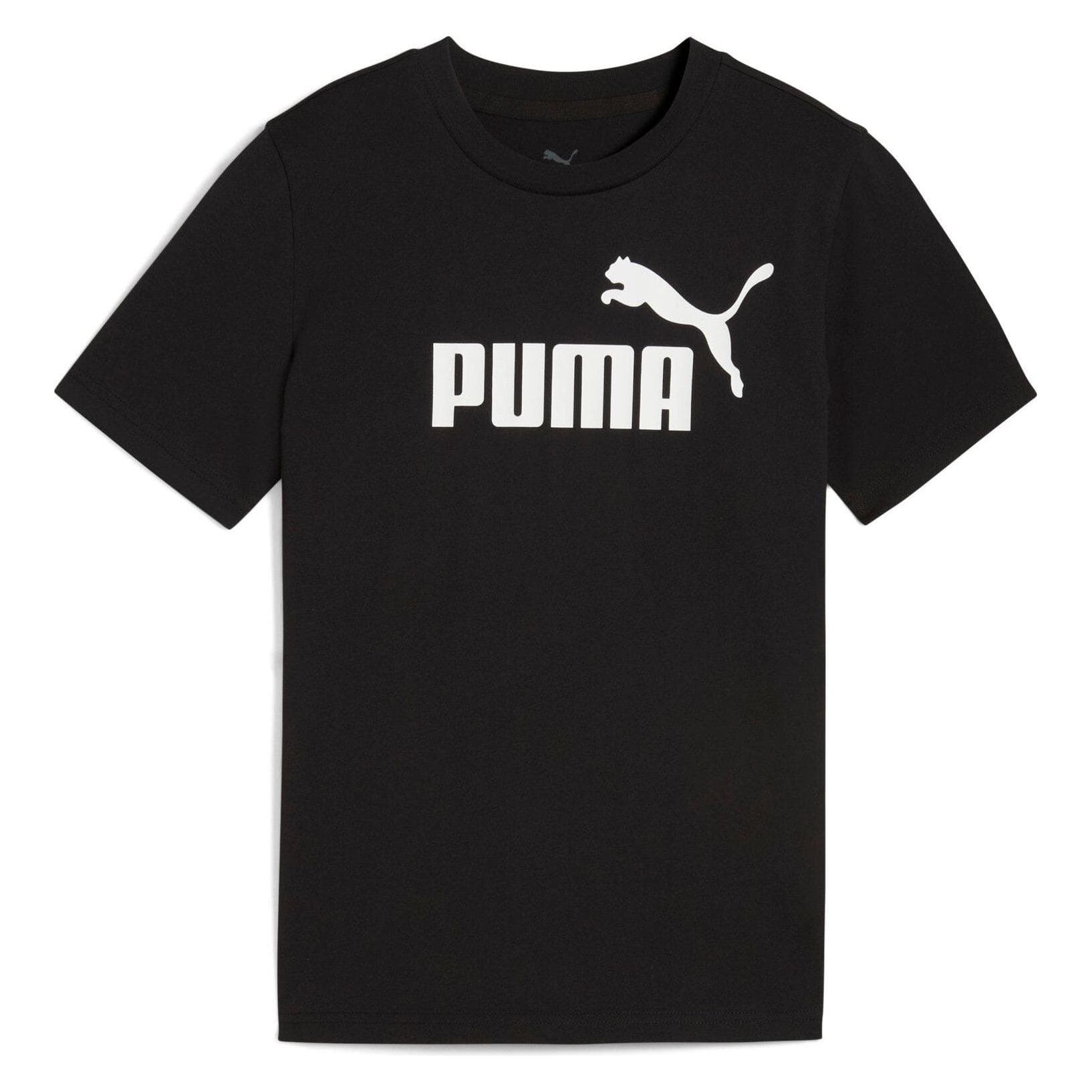 Puma, Jongens, Sportief shirt, ESS Nr. 1 Logo Tee B (176), Zwart, 176