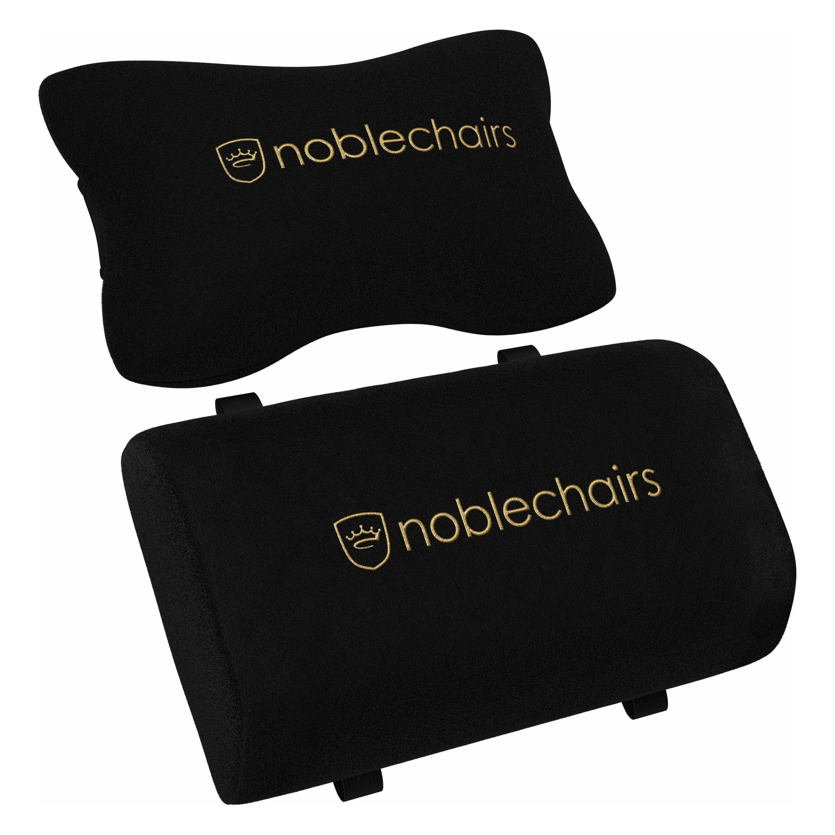 noblechairs Kussenset voor Epic/Icon/Hero, Meubelaccessoires voor spellen, Zwart