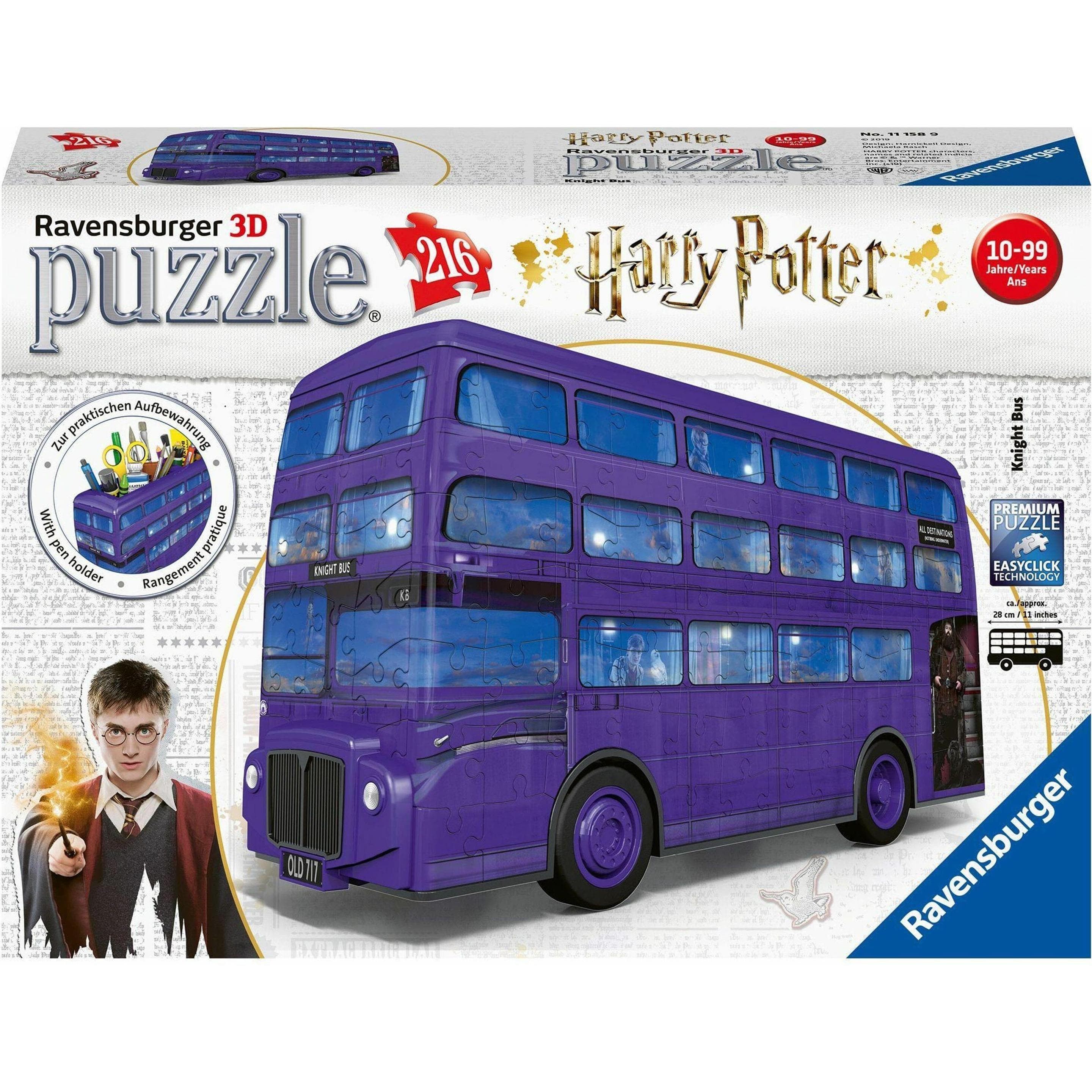Ravensburger Ridderbus Harry Potter (216 onderdelen)