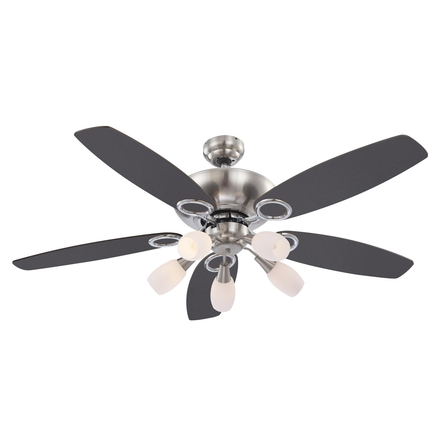 Globo Jerry, Ventilator, Zilver, Grijs