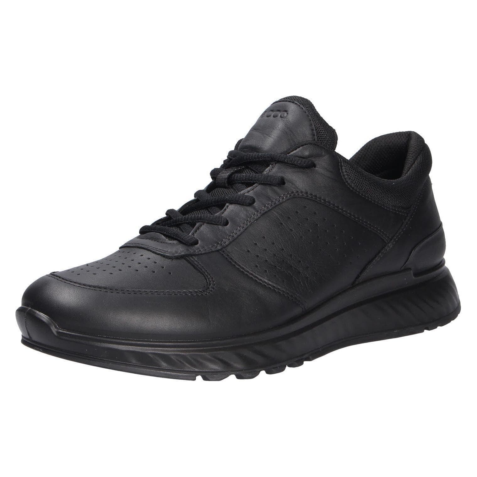 Ecco, Mannen, Sneakers, Veterschoenen, Zwart, (41)