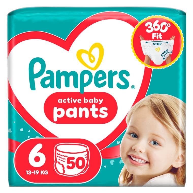 Pampers Pants Size 6 50 Pieces (Size 6, 50 pcs.)