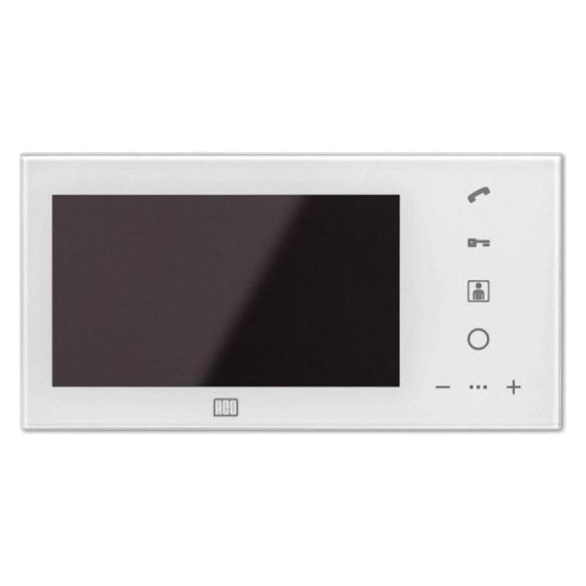 Bel + deurintercom, ACO INS-MP7 WH (wit) INSPIRO 7 digitale kleurenmonitor voor video-intercomsystemen