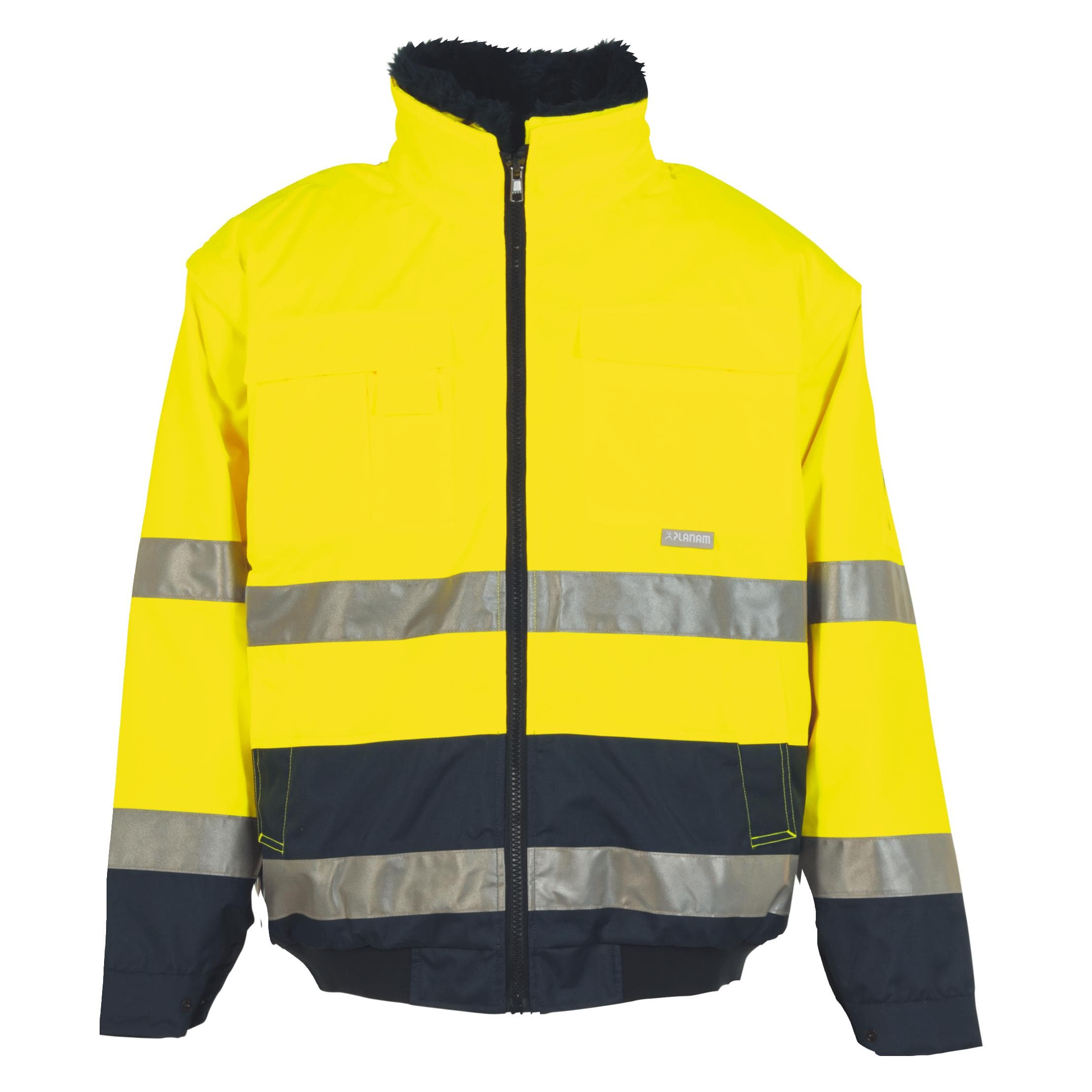 Planam, Werkjas, Goed zichtbaar jack (3XL)