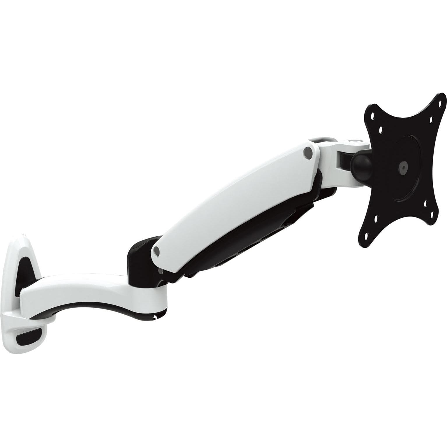 Jenimage FD130WM Muurbeugel - 1 Monitor Kantelen -90 tot +85 graden 180 graden draaien 360 graden pannen (Muur, 36", 7.80 kg), Monitorsteun, Zwart
