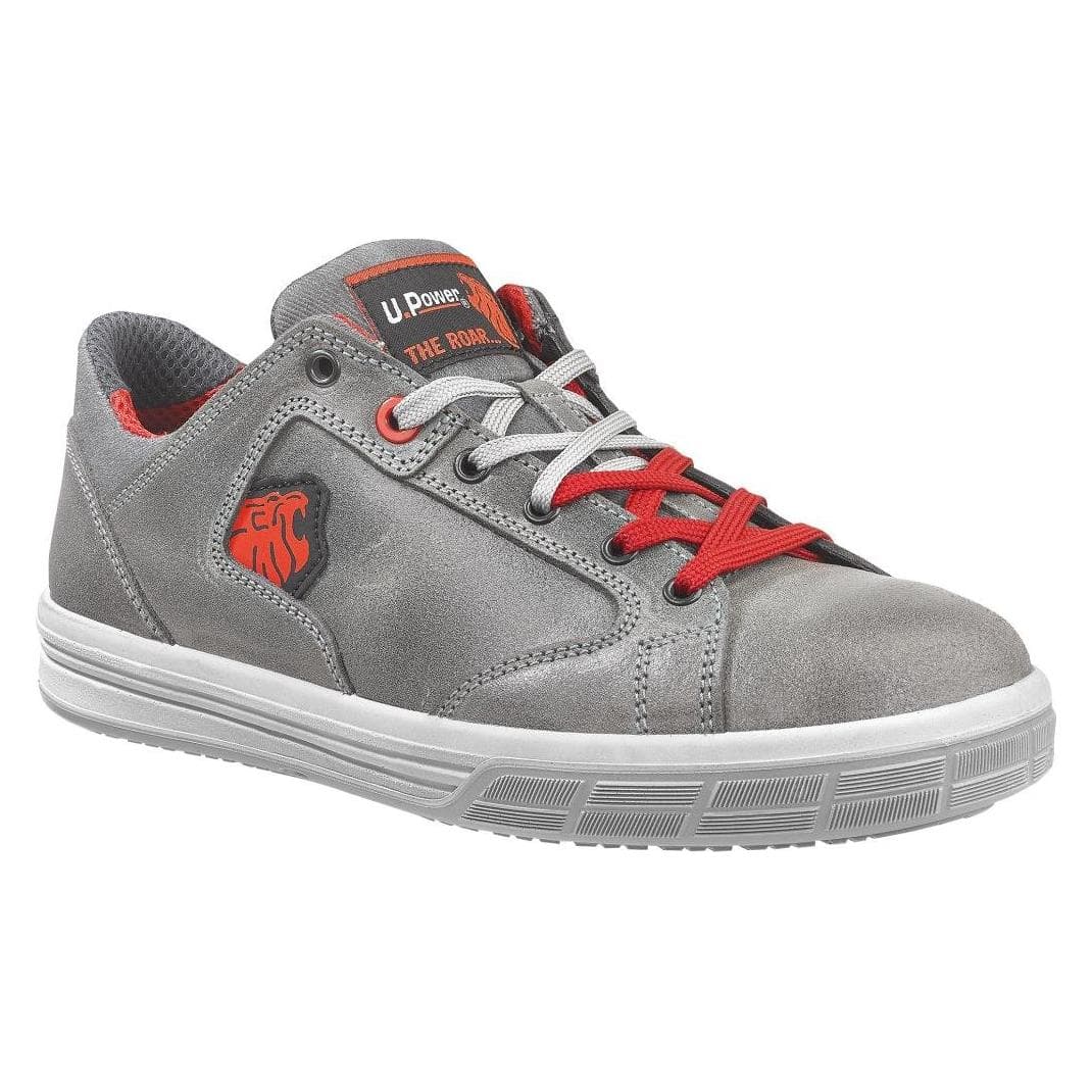 U-Power, Werkschoenen, Veiligheidsschoen Forest maat 39 grijs S3 SRC EN ISO 20345 zacht leer (S3, 39)
