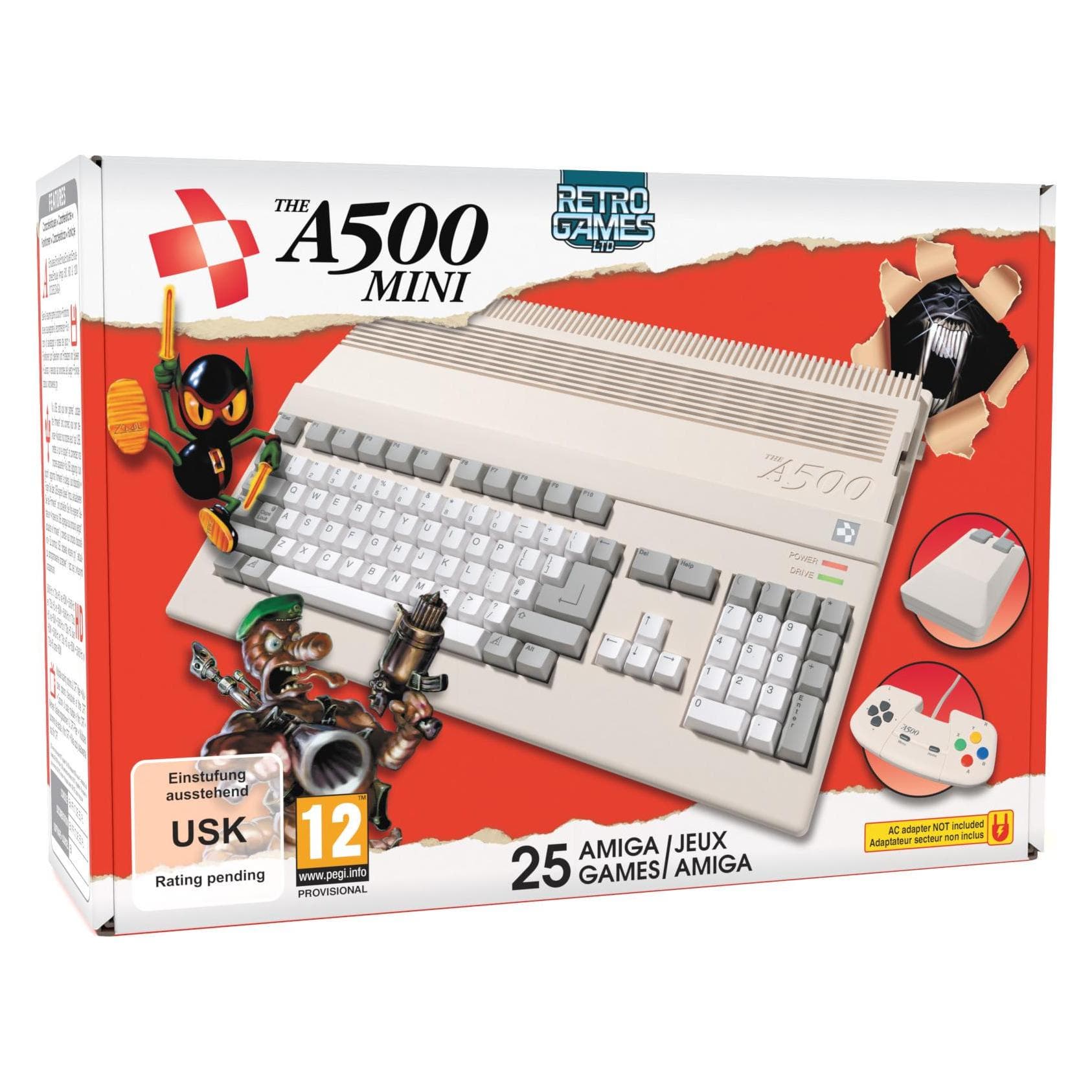 Retro Games De A500 Mini, Retro Gaming, Beige