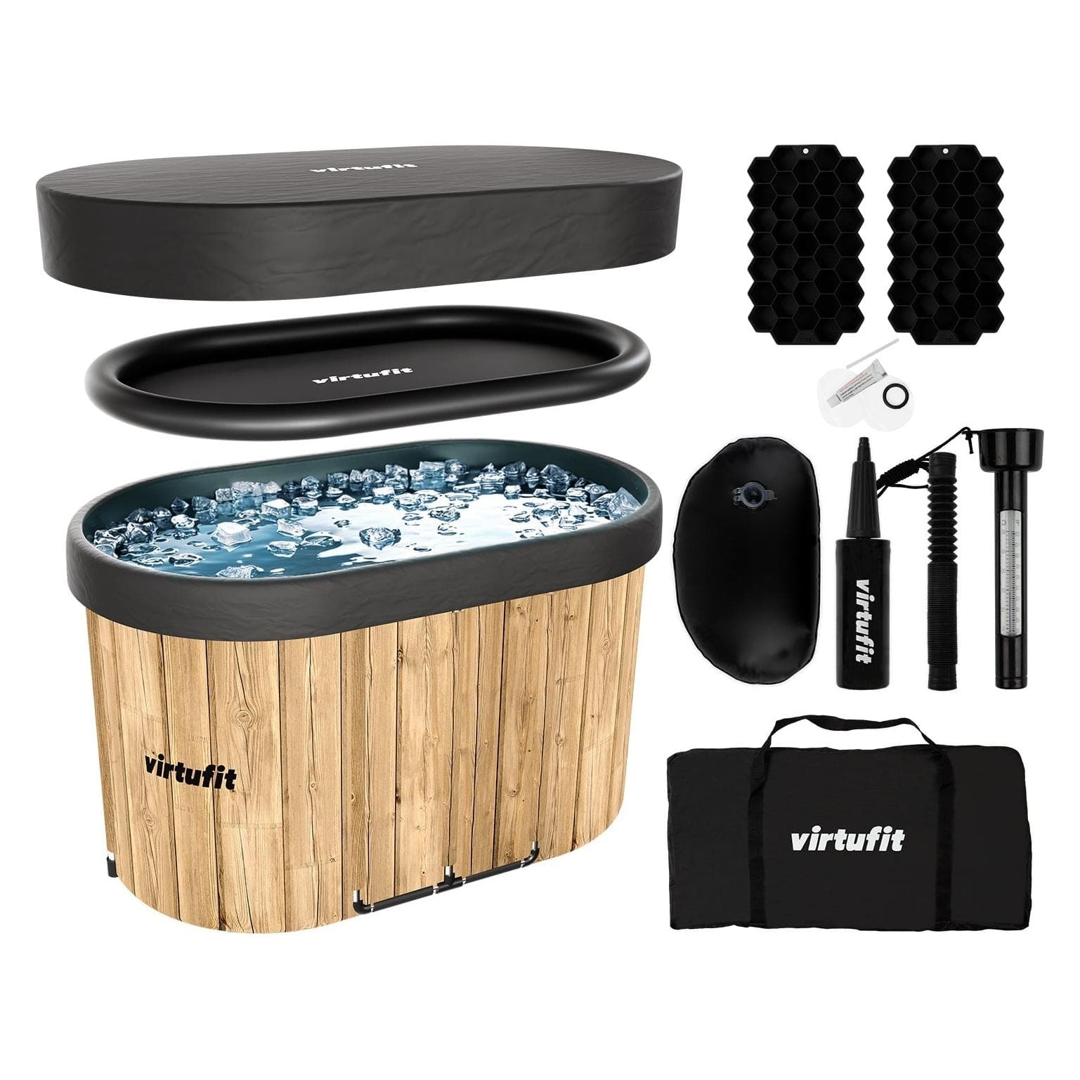 Virtufit, Badewanne, VirtuFit Oval Ice Bath (120 cm, 70 cm)