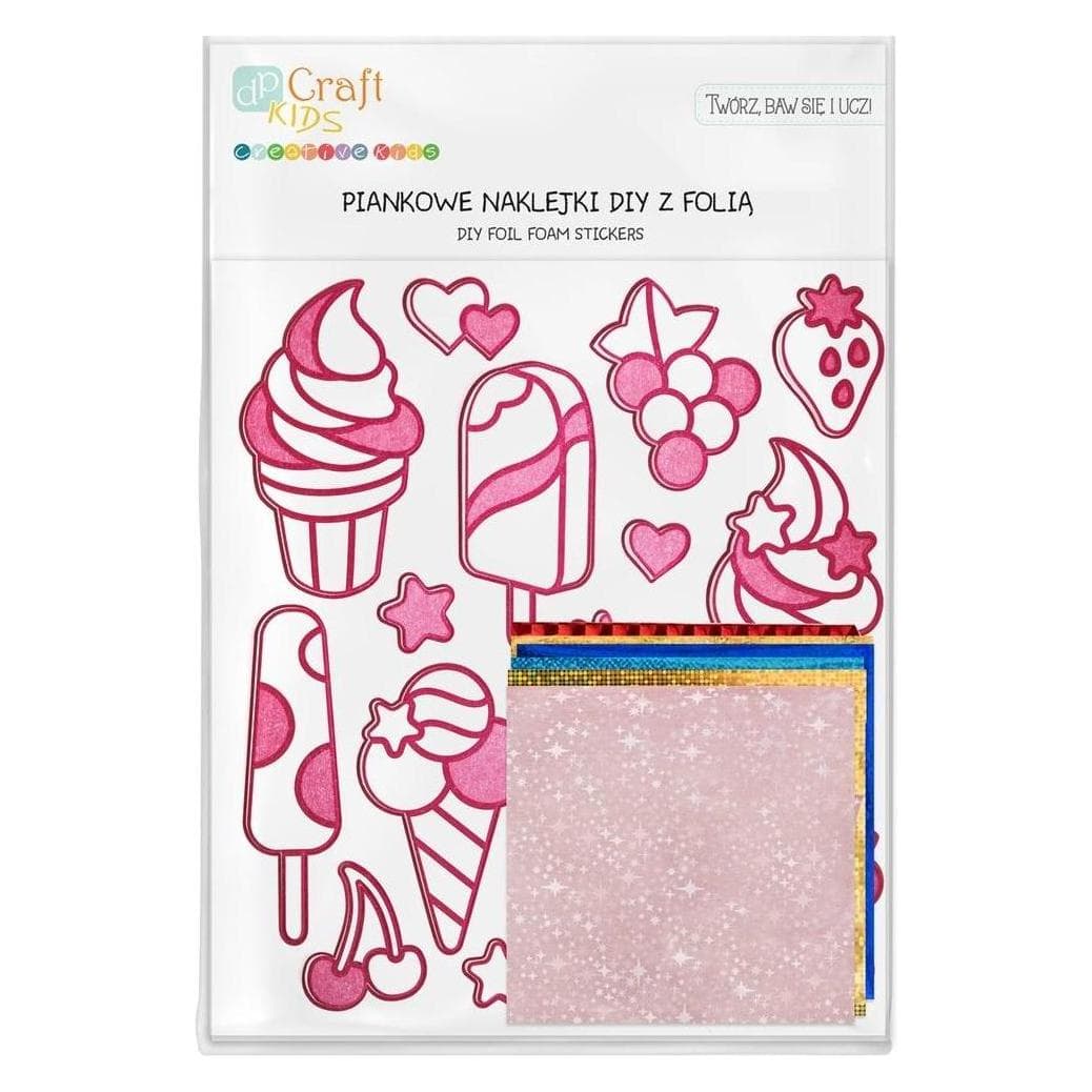 Brewis, Stickers, Eiscreme-Schaumaufkleber 16 Stk (16 Sticker)