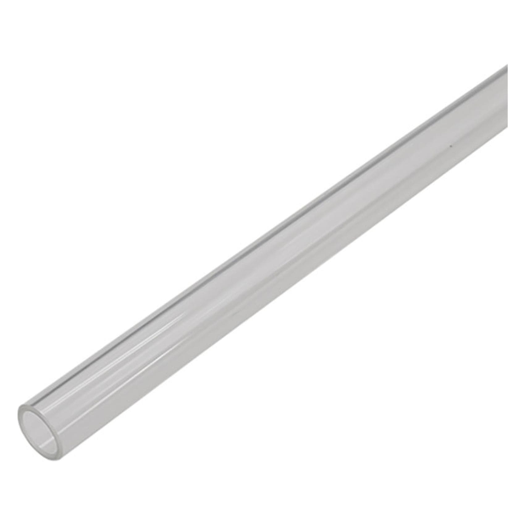Barrow Acryl Hardtube, 16/12mm - 500mm, Transparant (0.50 m, Plastic), Waterkoelslang, Transparant