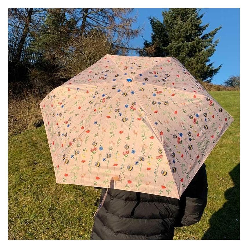 Teka, Paraplu, Bienen und Blumen Regenschirm, Veelkleurig