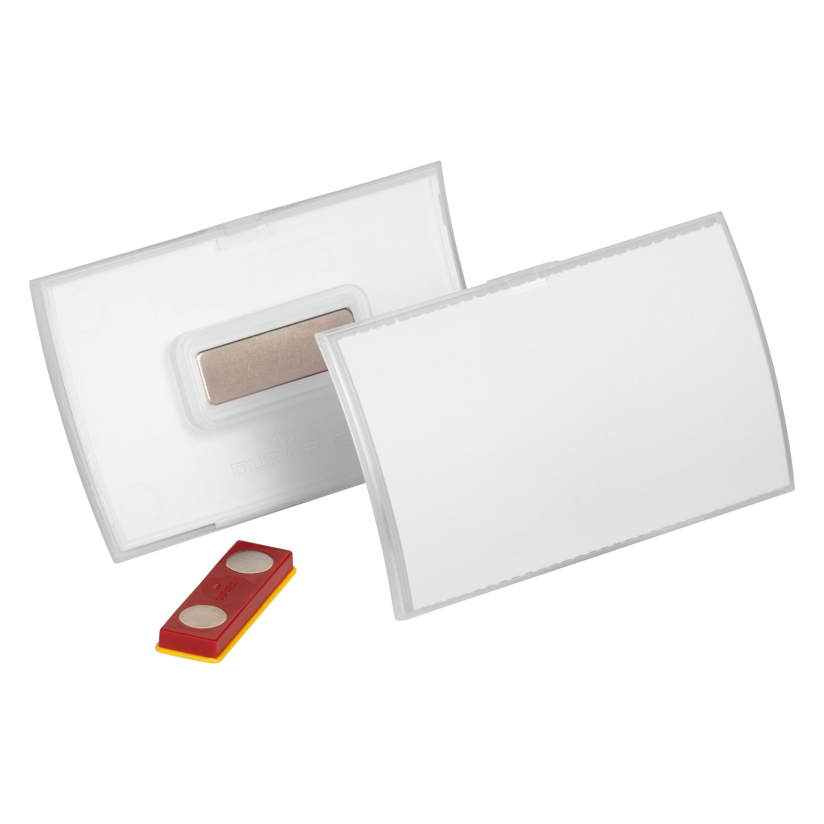 Durable, Informatiebord, Naambadges Click Fold met magneet twist-proof