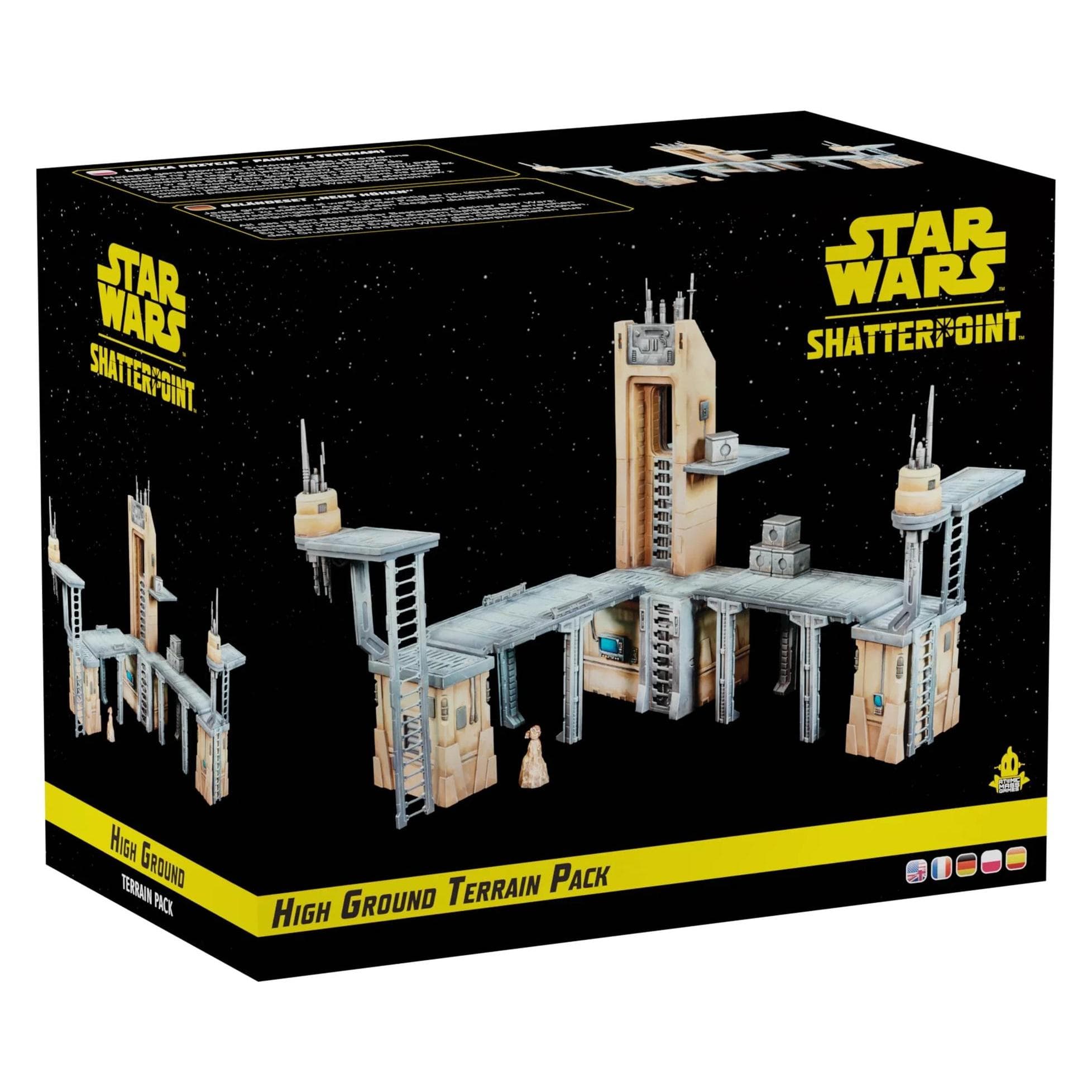 Atomic Mass Games Star Wars: Shatterpoint - Terreinpakket Hoge Grond (Terreinenset Nieuwe Hoogten) (Spaans, 2 Spelers)