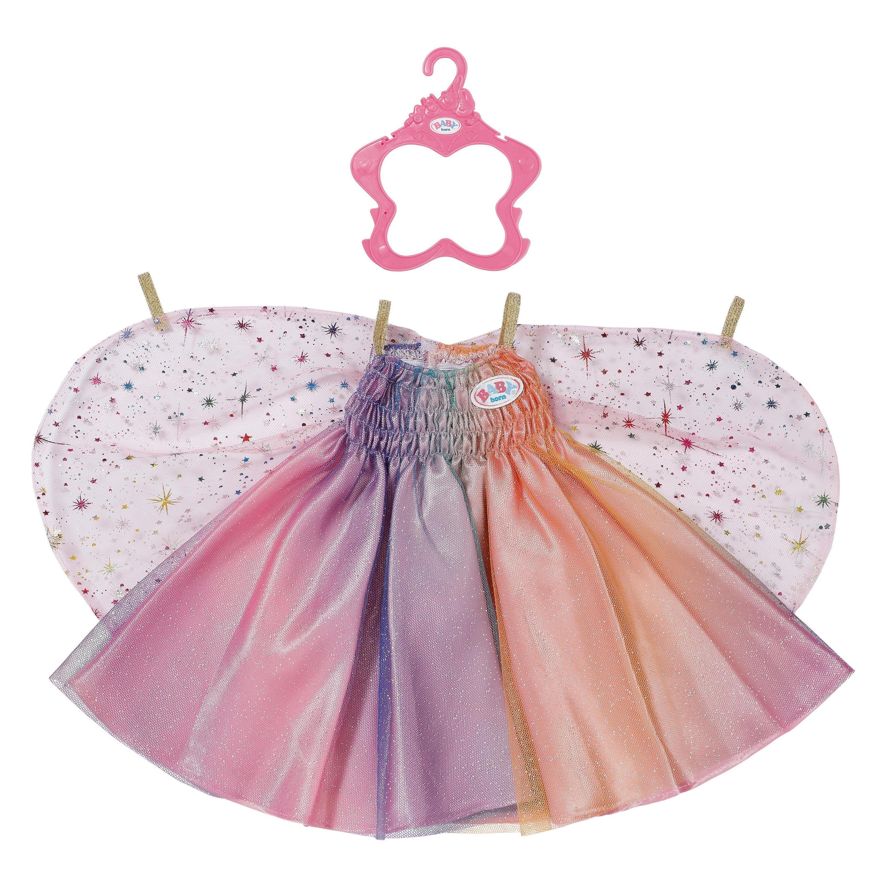 Zapf Creation BABY geboren Regenboog jurk 43cm