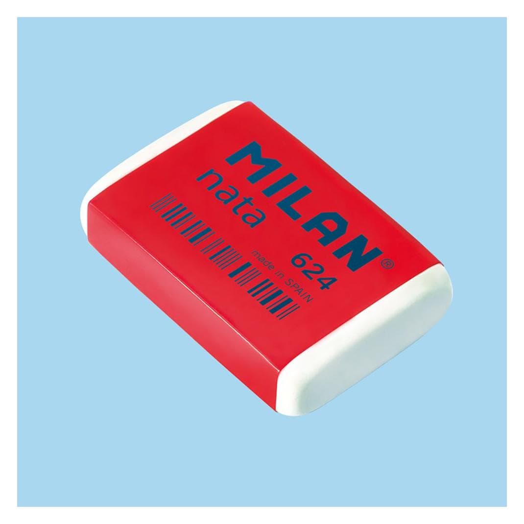 Milan, Correctiemiddel, Blister with 4 eraser nata 624