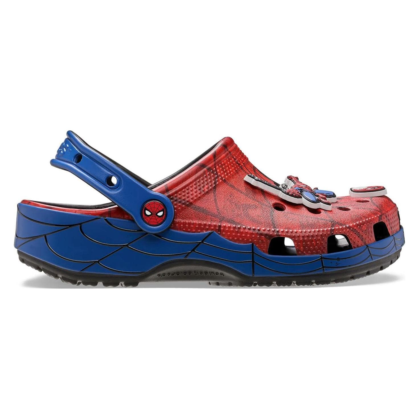 Crocs, Unisex, Pantoffels, Spiderman Web Classic Clog, Veelkleurig, (45)