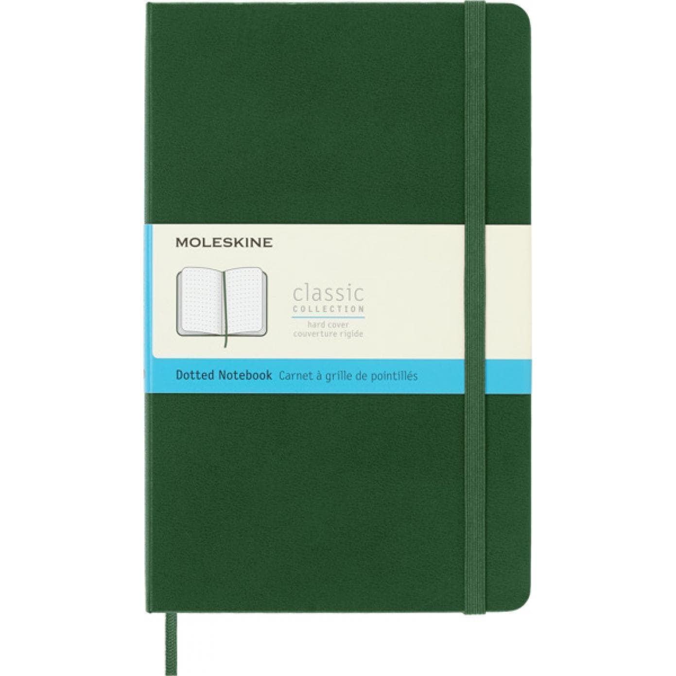 Moleskine, Notitieboekje + schrijfblok, L/A5 - Notitieboek (A5, Gestippeld, Hardcover)