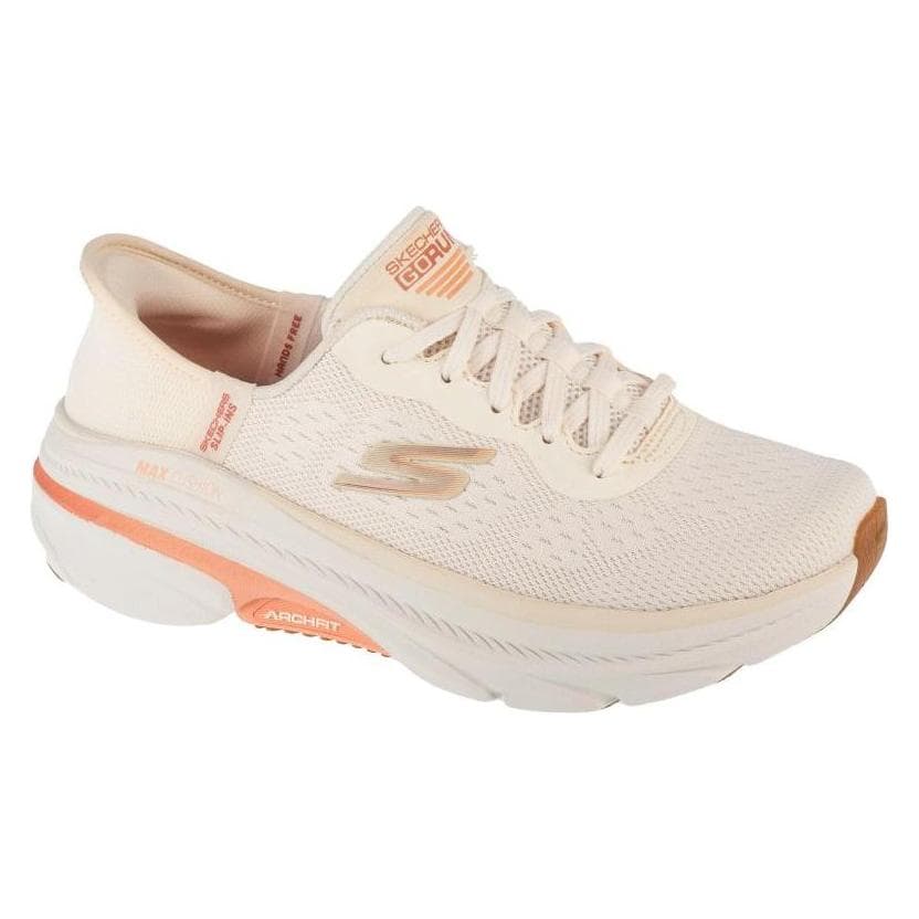 Skechers, Vrouwen, Sneakers, Damesslip-on hardloopschoenen: maximale demping en ondersteuning van de voetholte 2.0 - Antilles, Wit, (39.5)