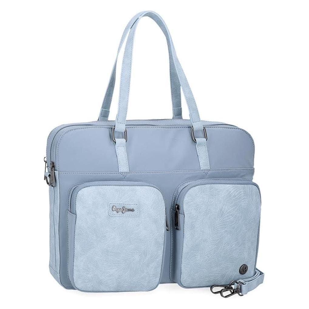Pepe Jeans, Tas, Jana Casual Reisetasche, Blauw, Beige