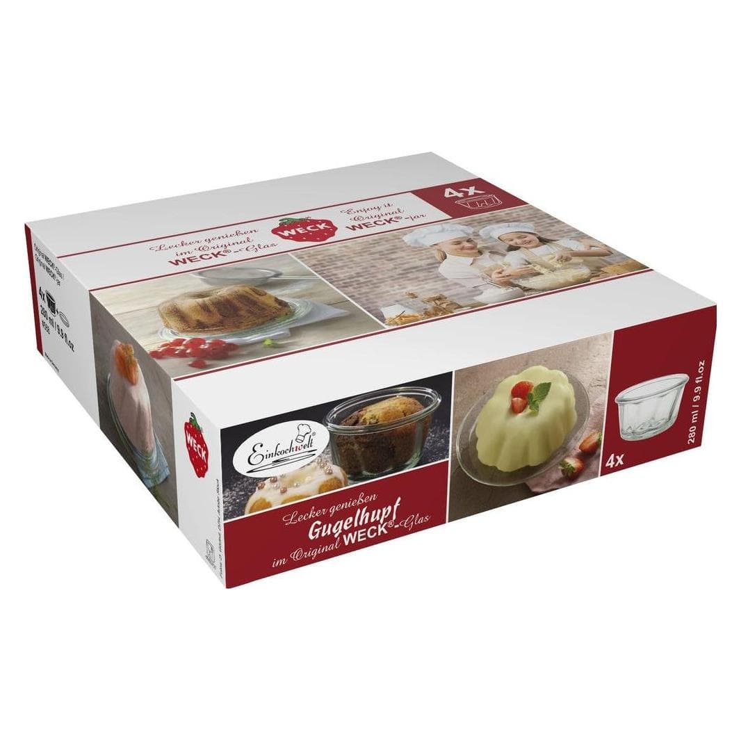 Einkochwelt Vorratsgläser-Sets, Einmachgläser, Transparent