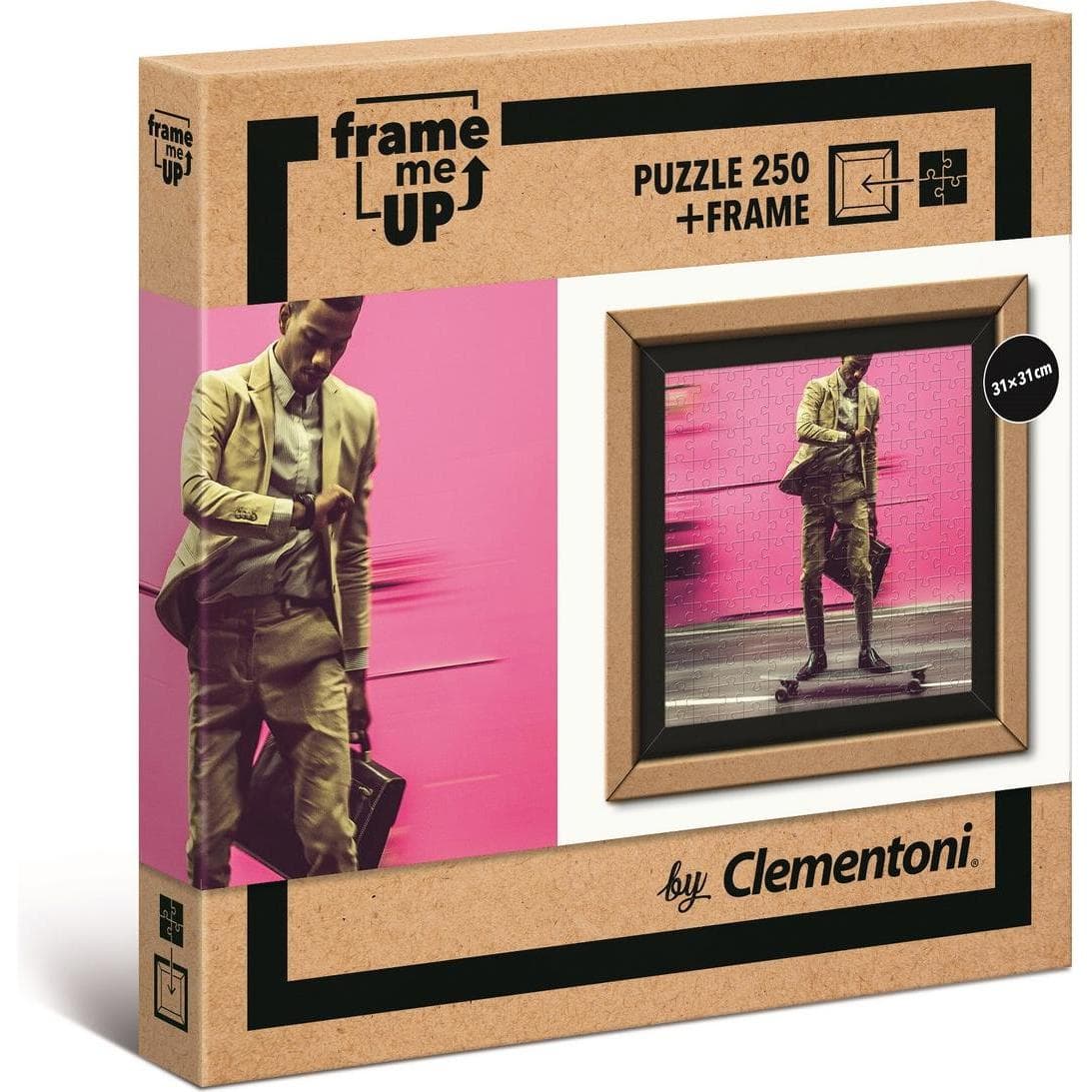 Clementoni Frame Puzzel 250 stuks, Fast Life (250 onderdelen)