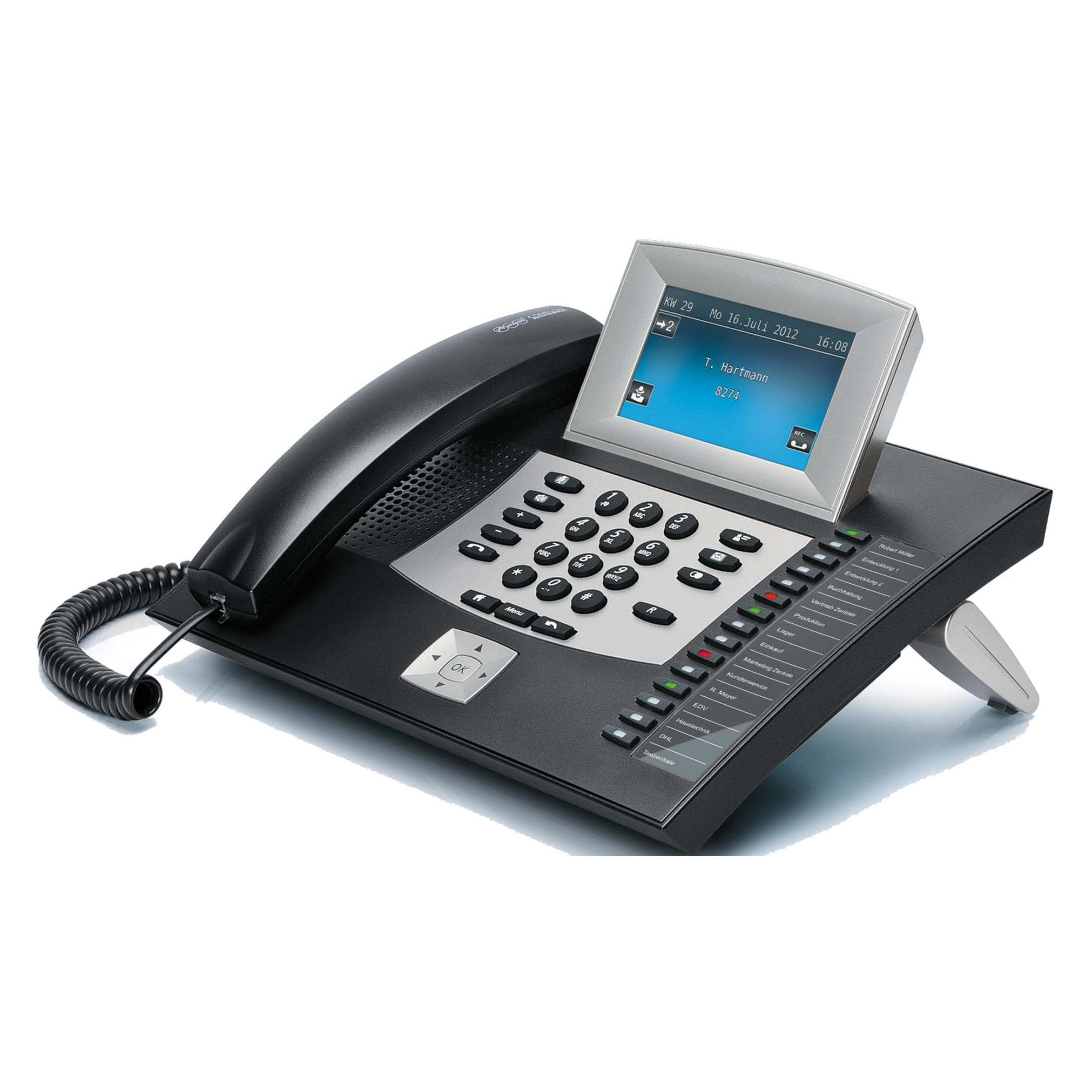 Auerswald COMFORTEL 2600 BLACK, Telefon, Schwarz