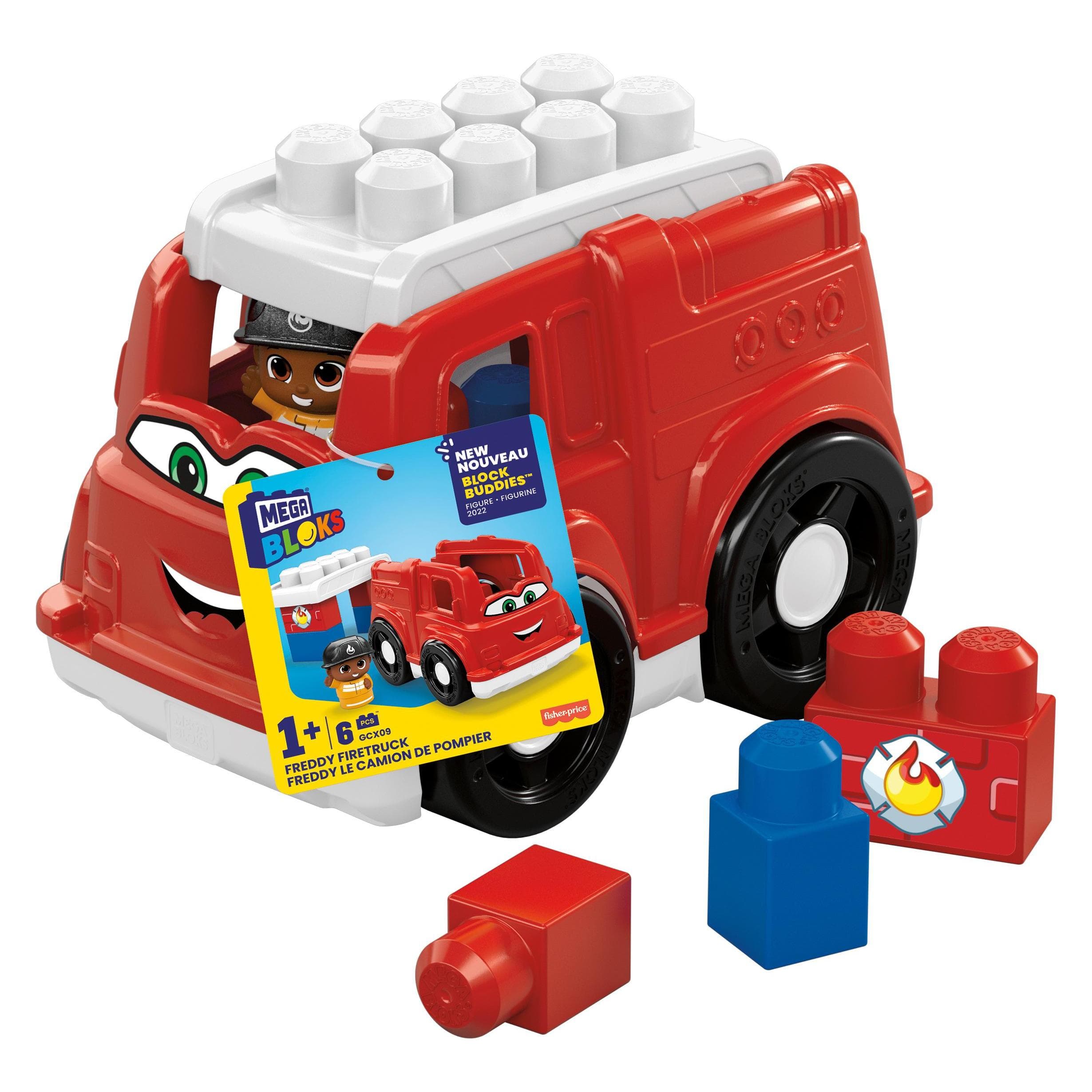 Mega Bloks Freddy Brandweerwagen