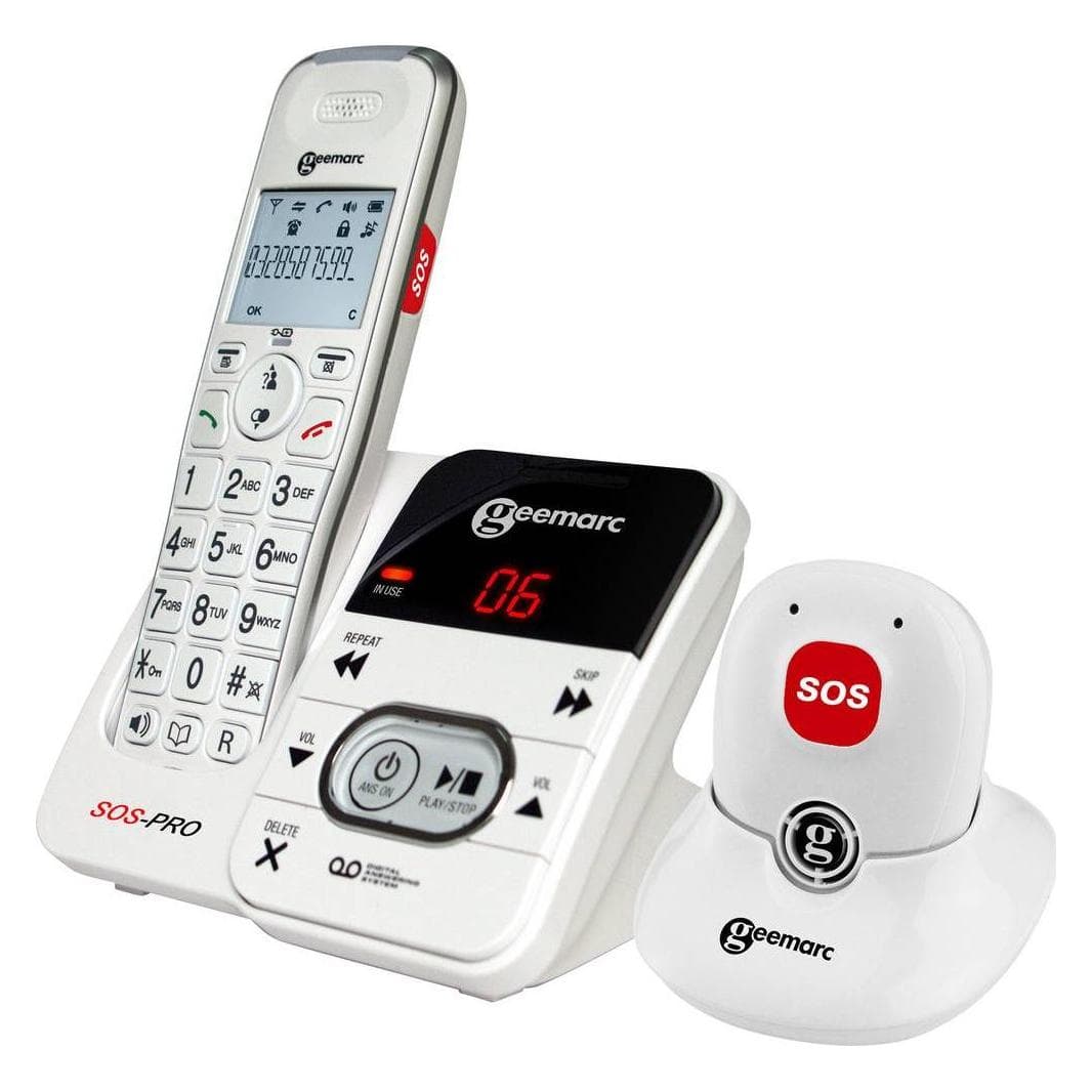 Doro AD295SOSP 210-43006, Telefoon, Wit
