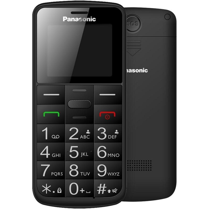Panasonic Kx-tu110 2G (1.77"), Sleutel mobiele telefoon, Zwart