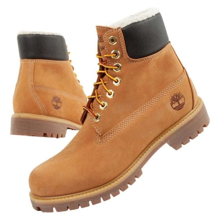 Timberland, Mannen, Laarzen, Premium Herrenschuhe, Bruin, (50)