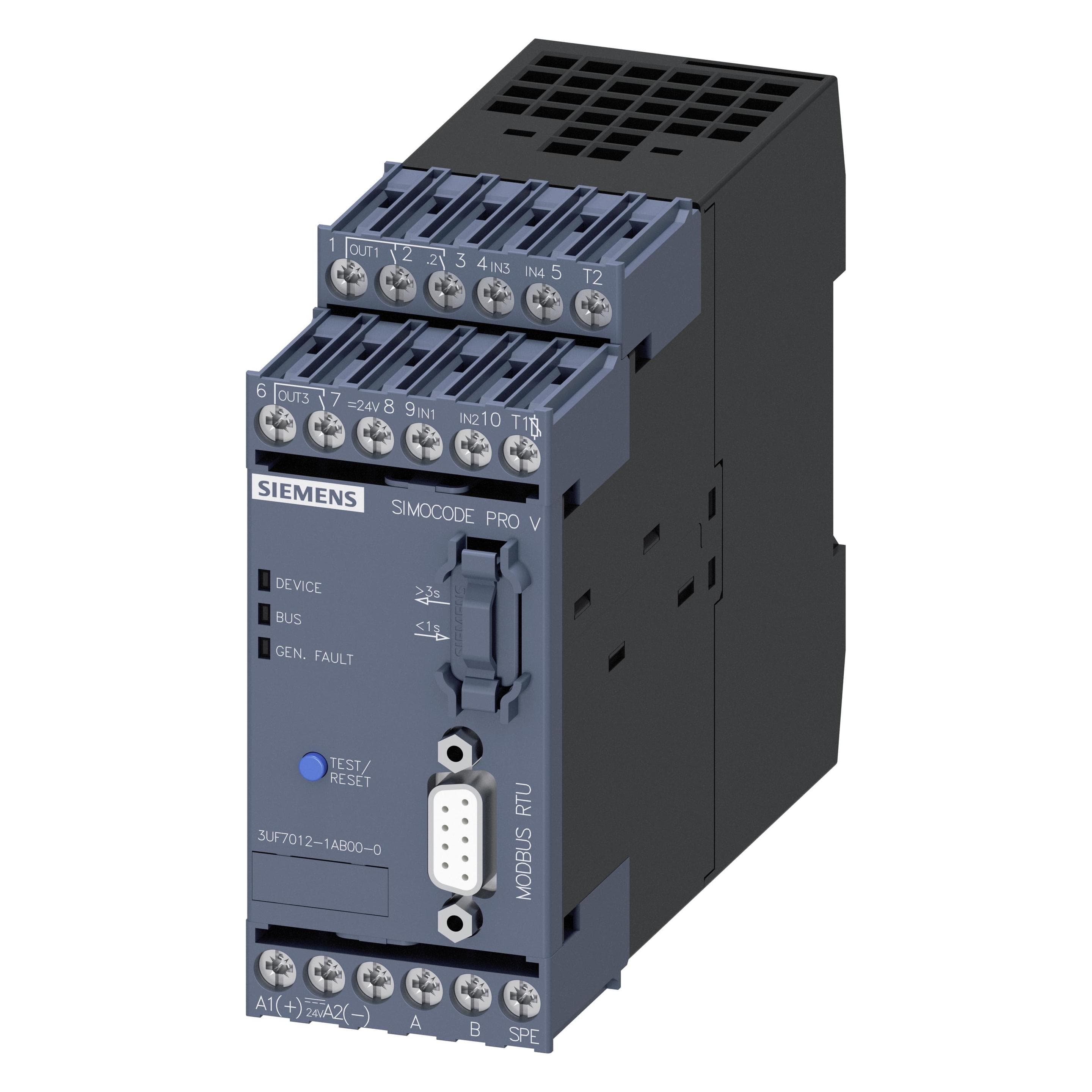 Siemens, Accessoires voor aandrijftechnologie, Basiseenheid 3UF7012-1AB00-0 1 st.