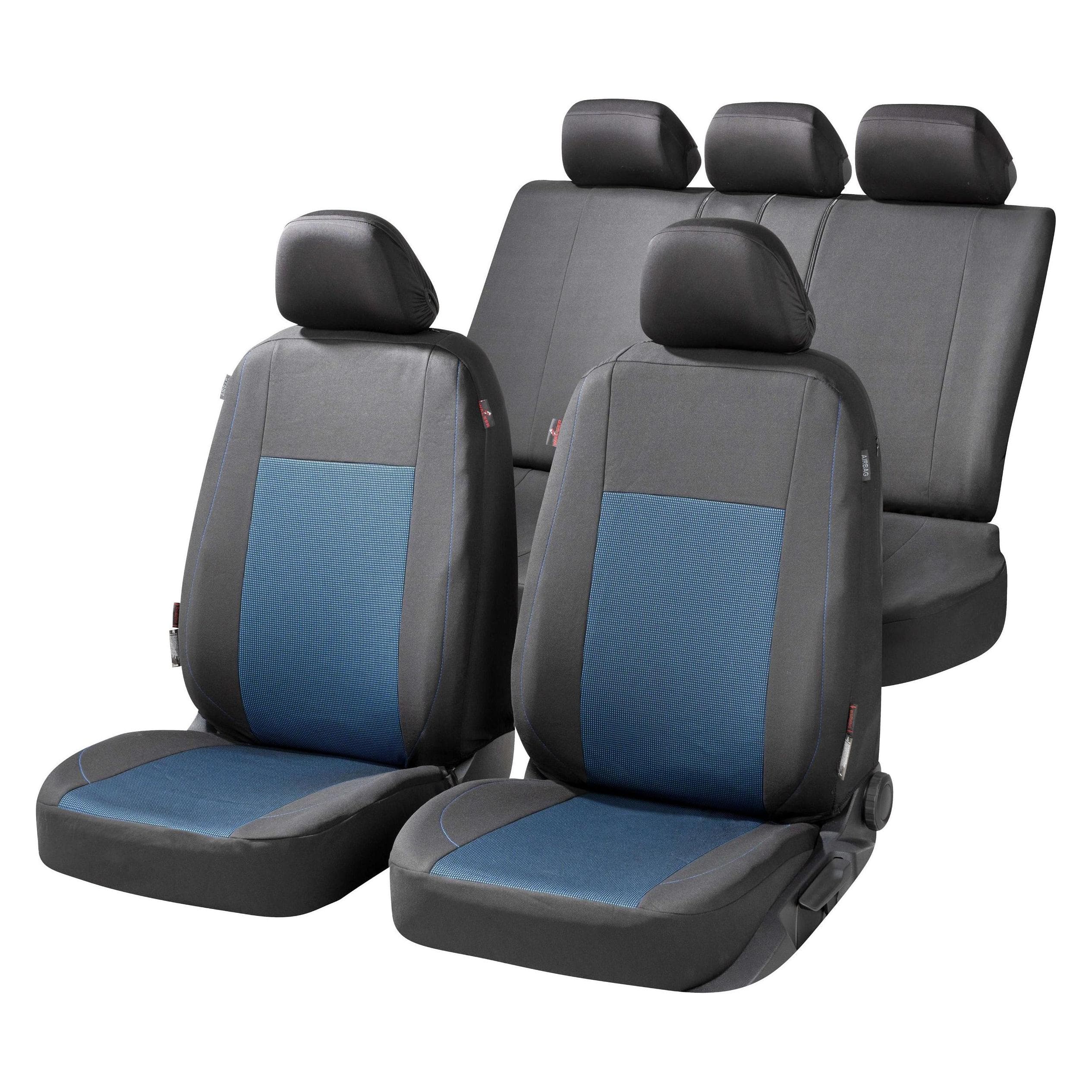 Walser, Autostoelhoezen, Premium autostoelhoezen Ardwell ZIPP-IT stoelhoezen met ritssluiting complete set