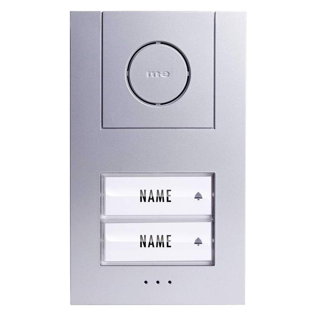Modern-Electronics, Bel + deurintercom, 2FamiliehuisBuitenstation (Bedraad)