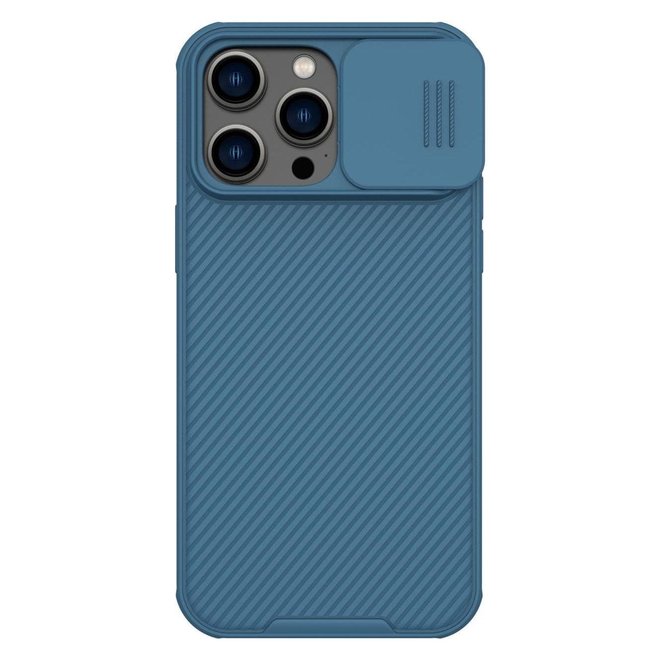 Nillkin CamShield Pro Series Hardcase Cover (Apple iPhone 14 Pro Max), Smartphonehoes, Blauw