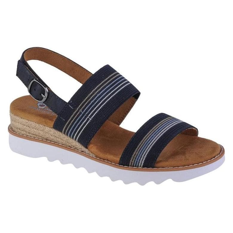 Skechers, Vrouwen, Sandalen, Desert Kiss Hi - Tea Time marineblauw, Blauw, (41)