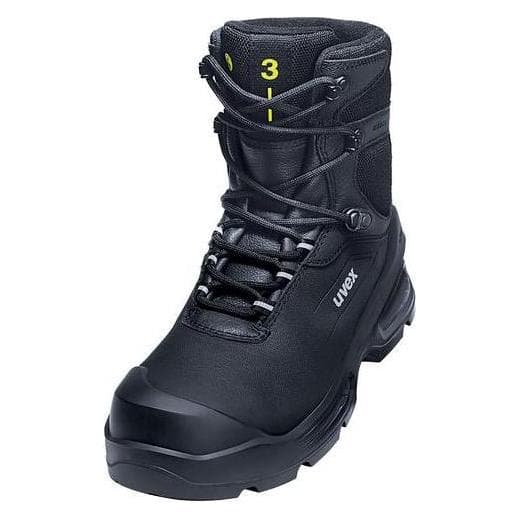 Uvex, Werkschoenen, 3 laarzen S3L 68773 zwart wijdte 12 maat 39 (S3, 39)