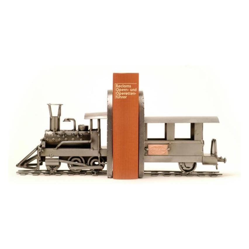 Hinz & Kunst, Boekensteun, 465 - Boekensteunen "Locomotief (9.50 x 13.50 x 13 cm)