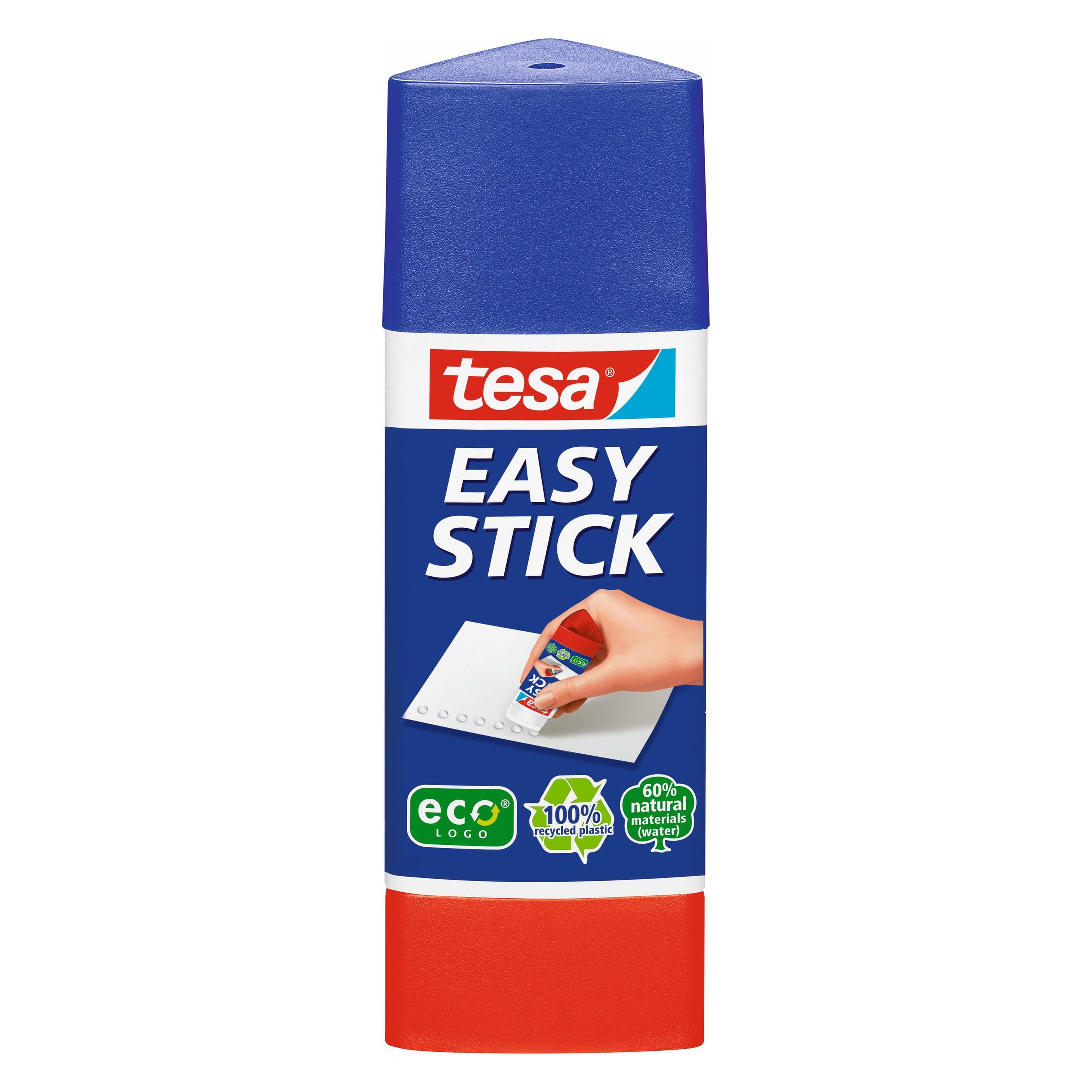 tesa, Lijmstok, Gemakkelijk plakken