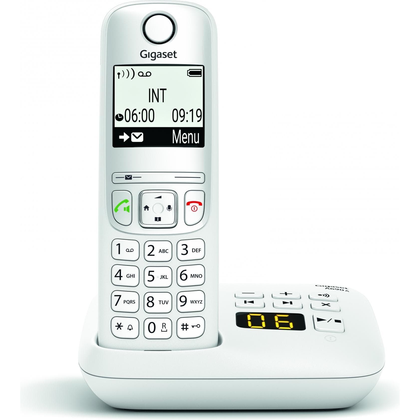 Gigaset A690A (EN versie), Telefoon, Wit