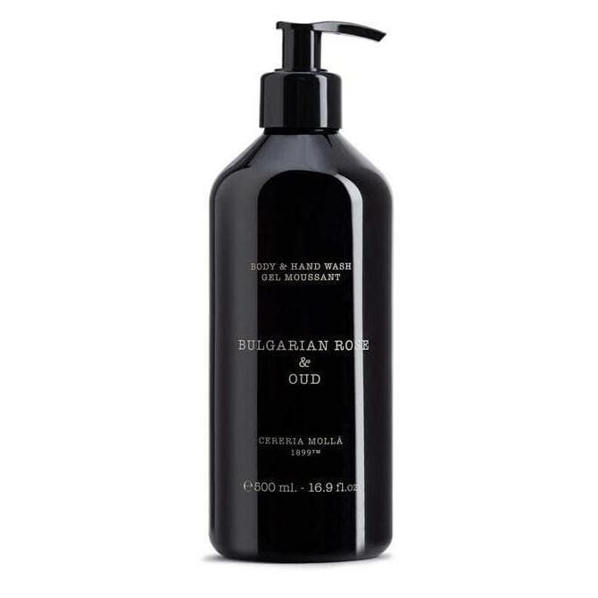 Cereria Molla, Handzeep, Bulgaarse Roos & Oud (Vloeibare zeep, 500 ml)