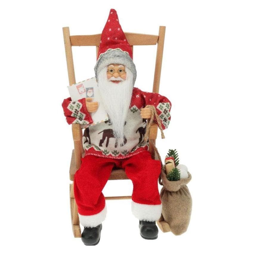 Krist+, Kerstversiering, święty Mikołaj Dekoracyjny 35 cm