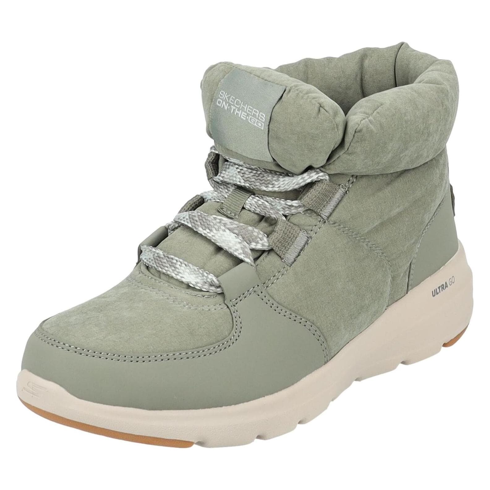 Skechers, Vrouwen, Laarzen, Stiefelette, Groen, (36)