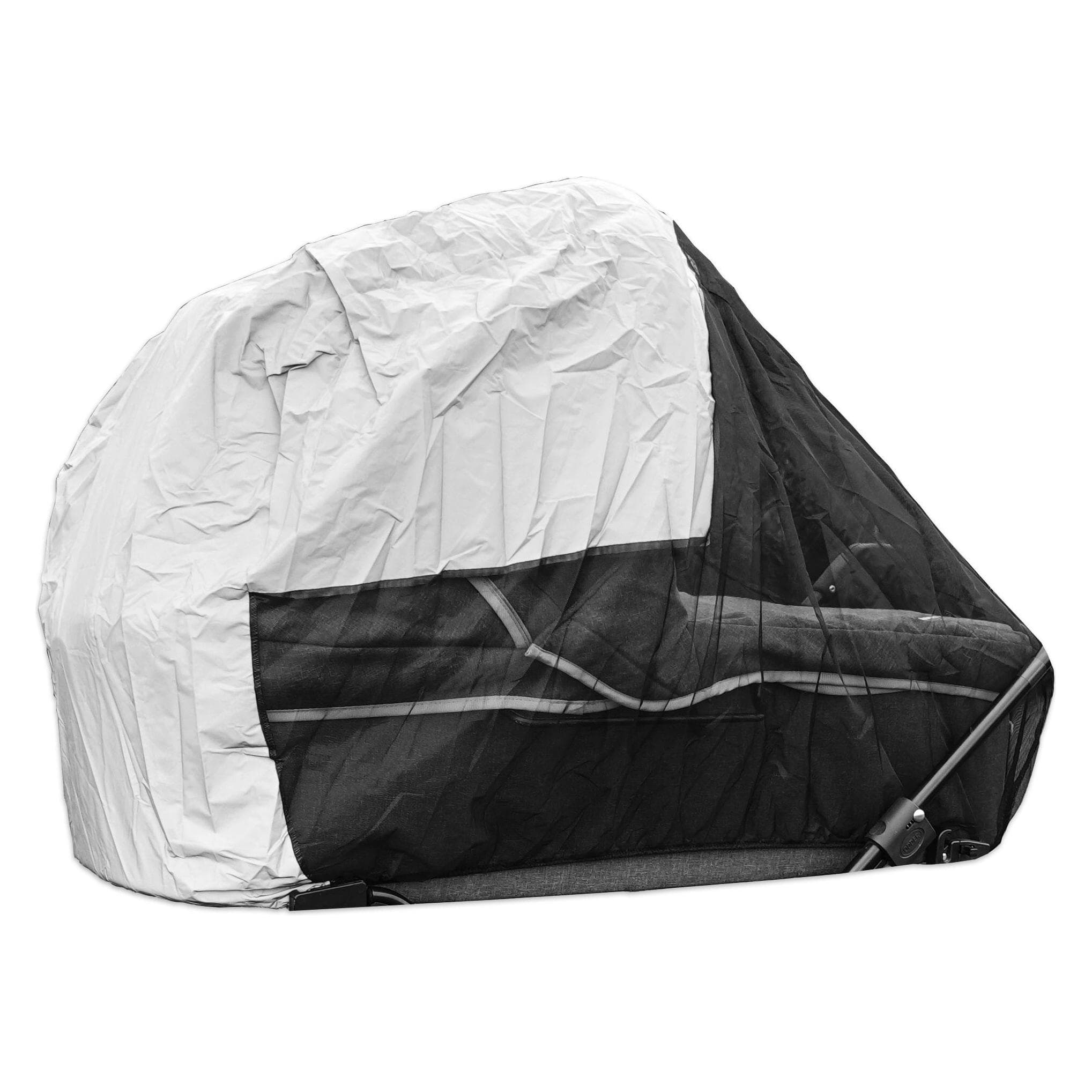 Baby Dan, Kinderwagen accessoires, BabyDan - Super Safe Mosquito Net - Black - Standard Size